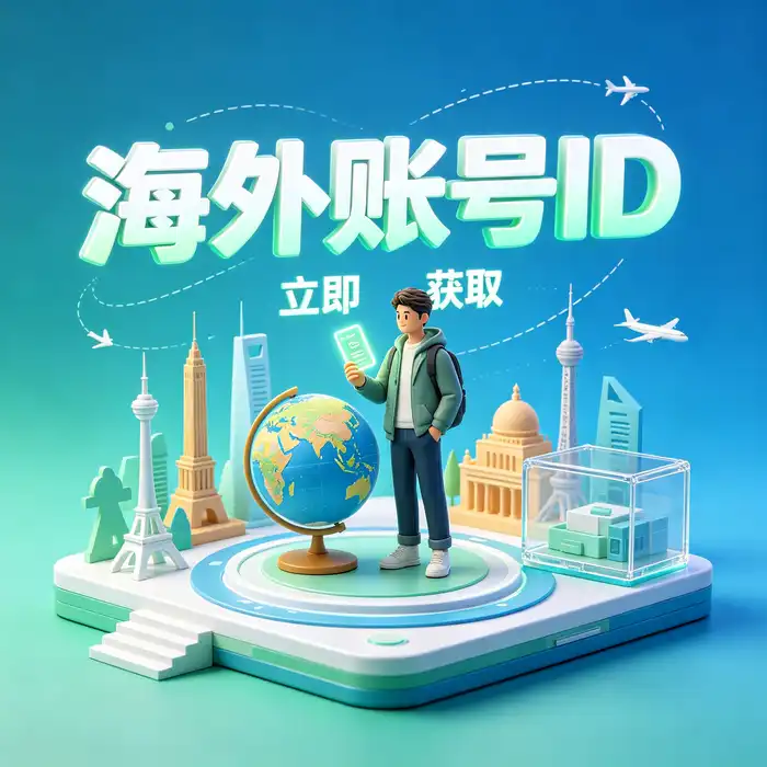 美区id账号注册指南与 Apple ID 设置界面示意图